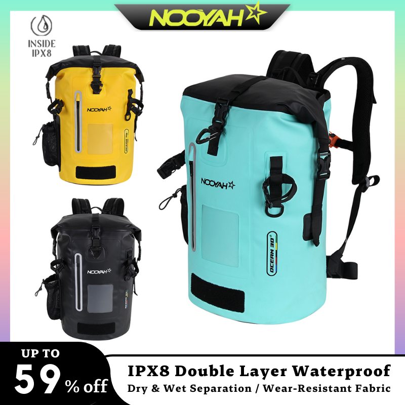 Dry Bag Roll Top - NOOYAH Dry Bag Waterproof Backpack IPX8