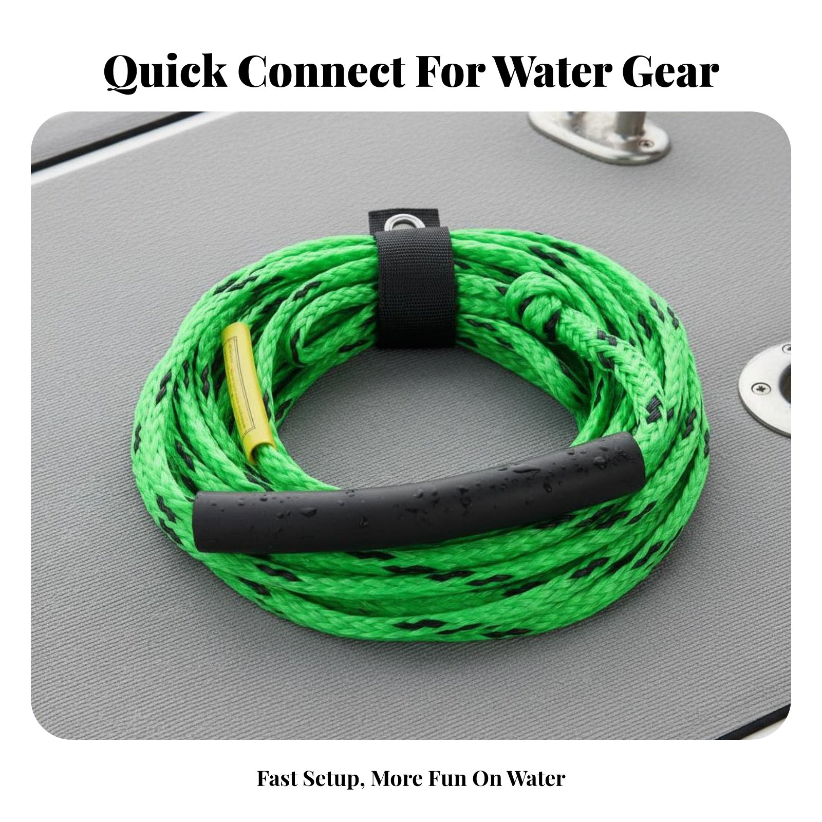 Aquatic Sports Activities - Aquatic Activities Tow Rope Sturdy Duty
