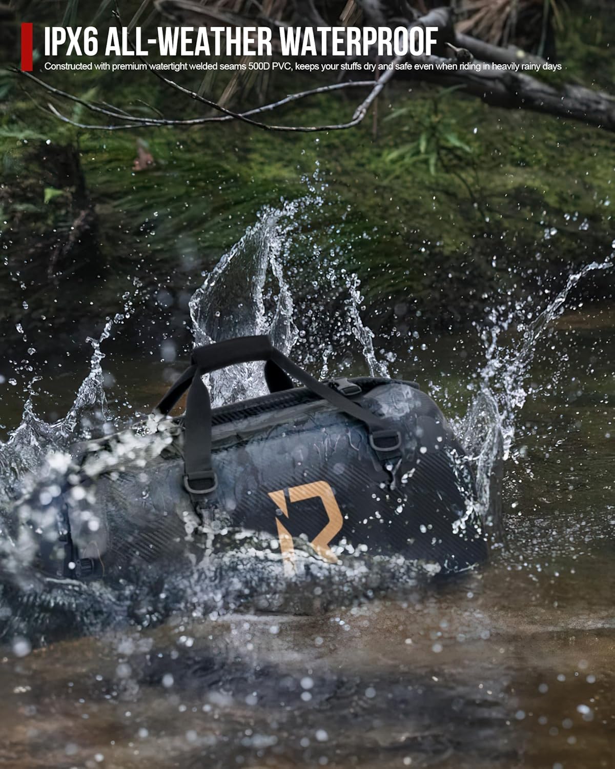 Motorcycle Dry Bag - 30L Water - Dry Bag Roll Top のレビューと価格