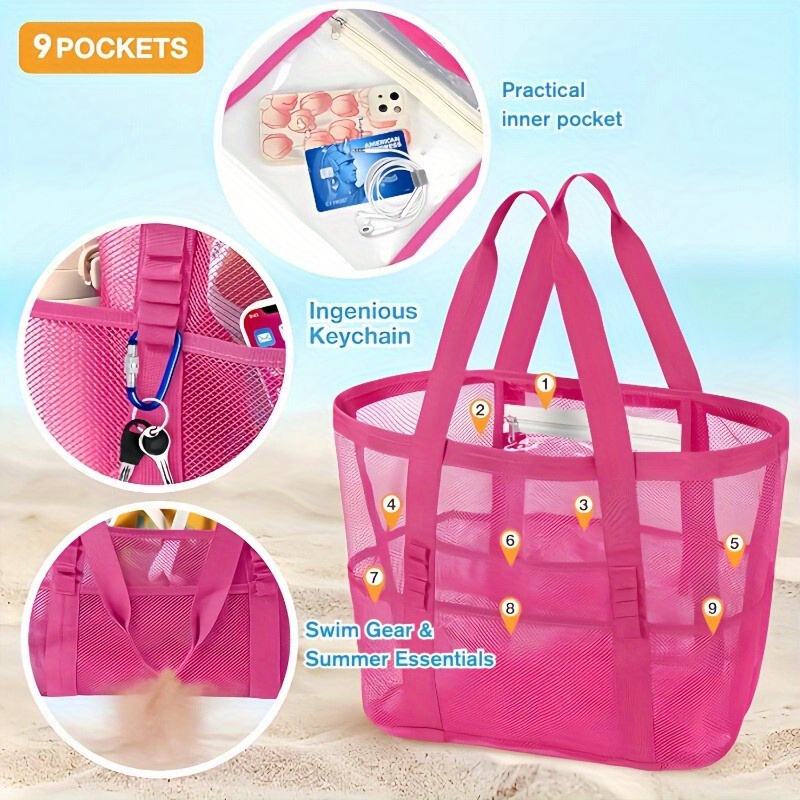 Beach Bags Sandproof Mesh Beac - Dry Bag Roll Top のレビューと価格