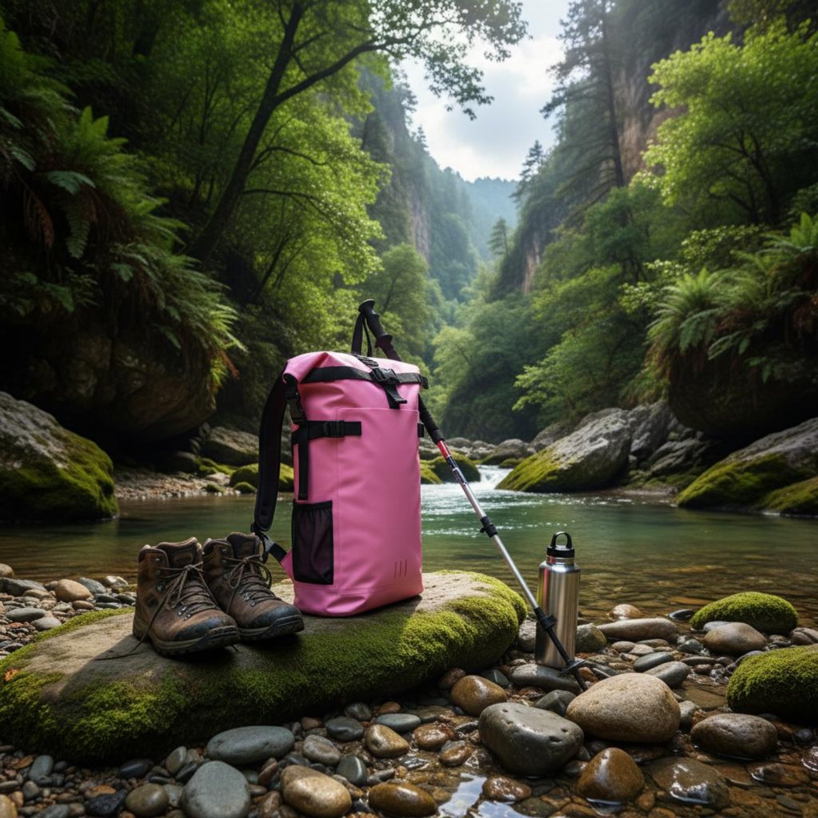 Waterproof Backpack Lightweigh - Dry Bag Roll Top のレビューと価格