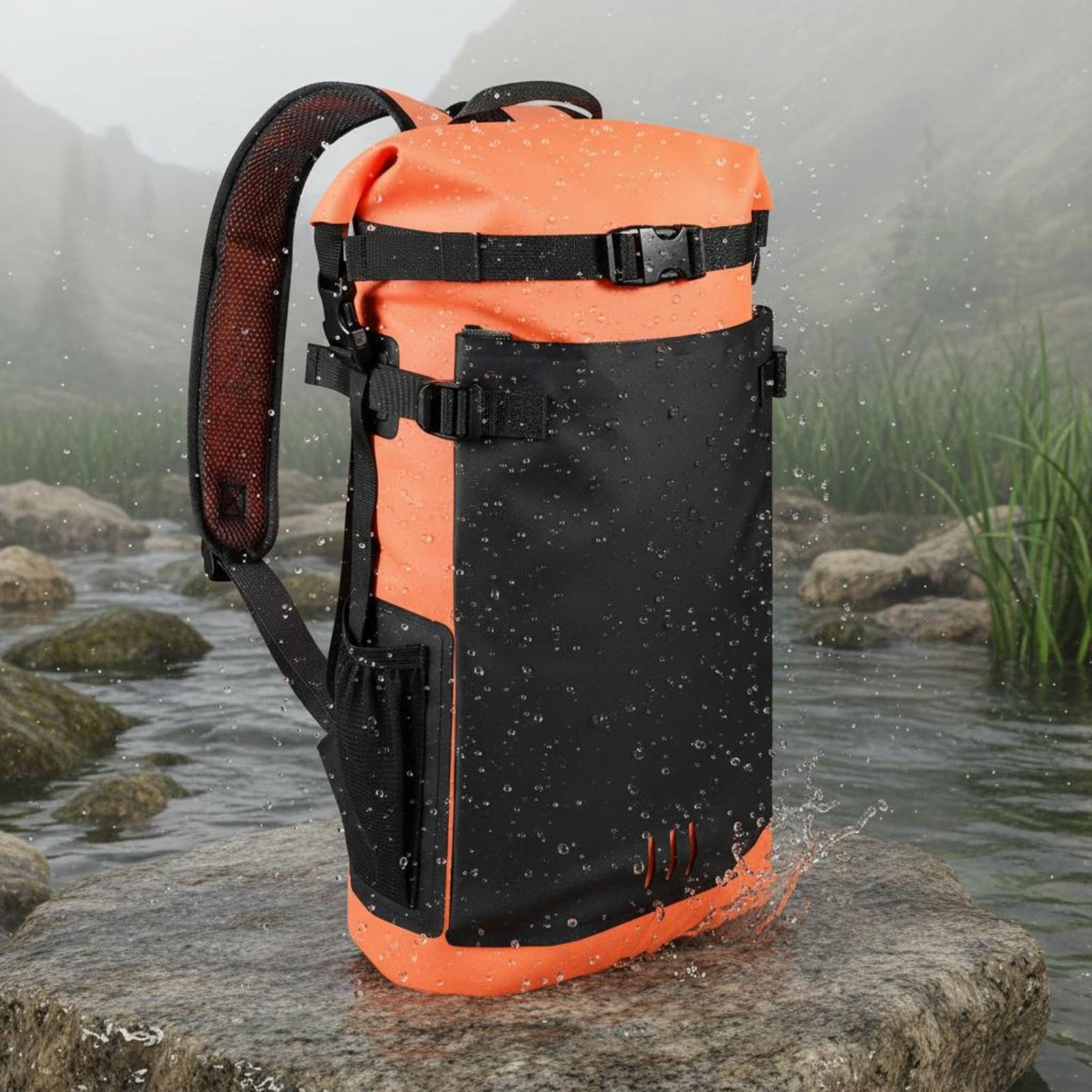 Waterproof Backpack Lightweigh - Dry Bag Roll Top のレビューと価格