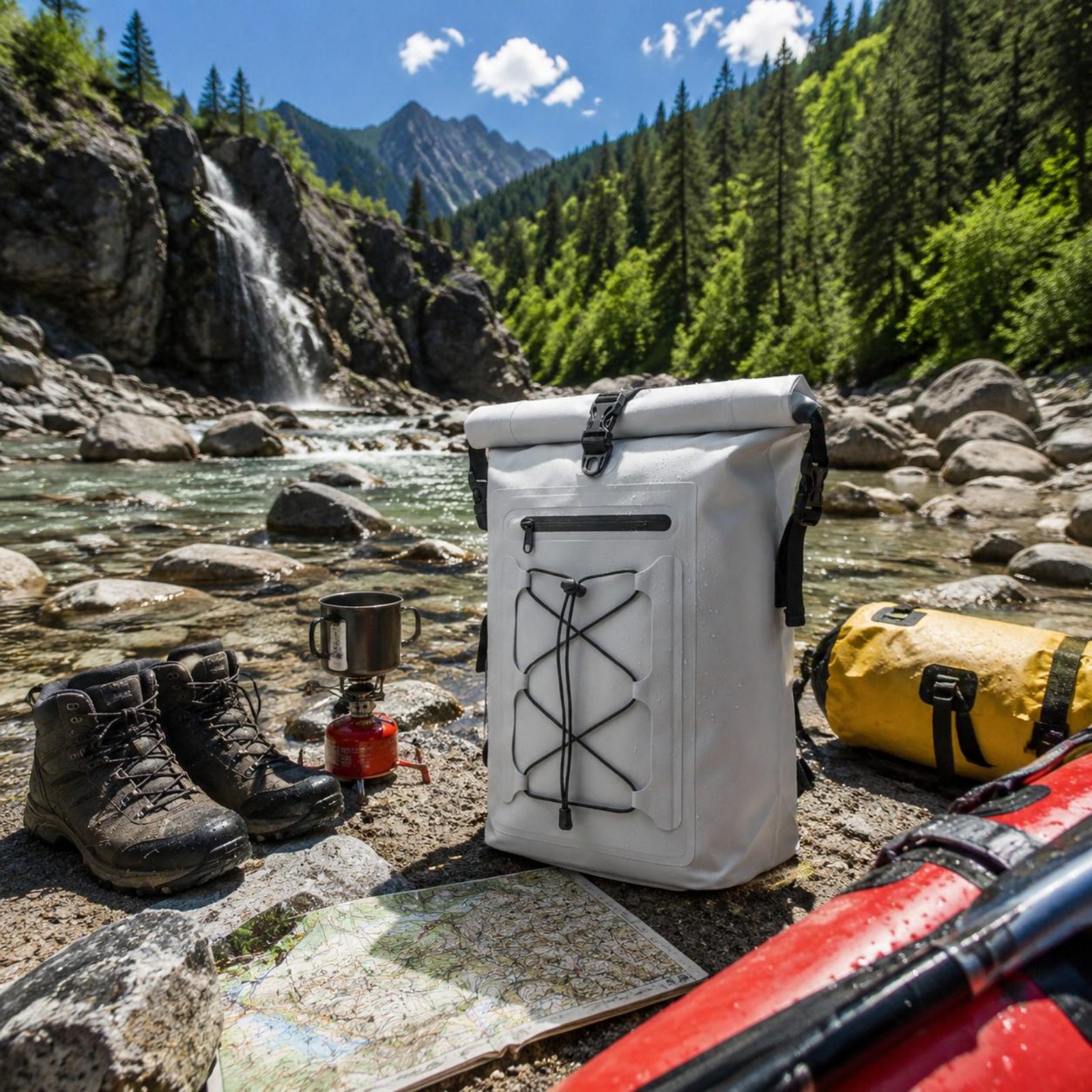 Rafting Dry Pack Large Capacit - Dry Bag Roll Top のレビューと価格