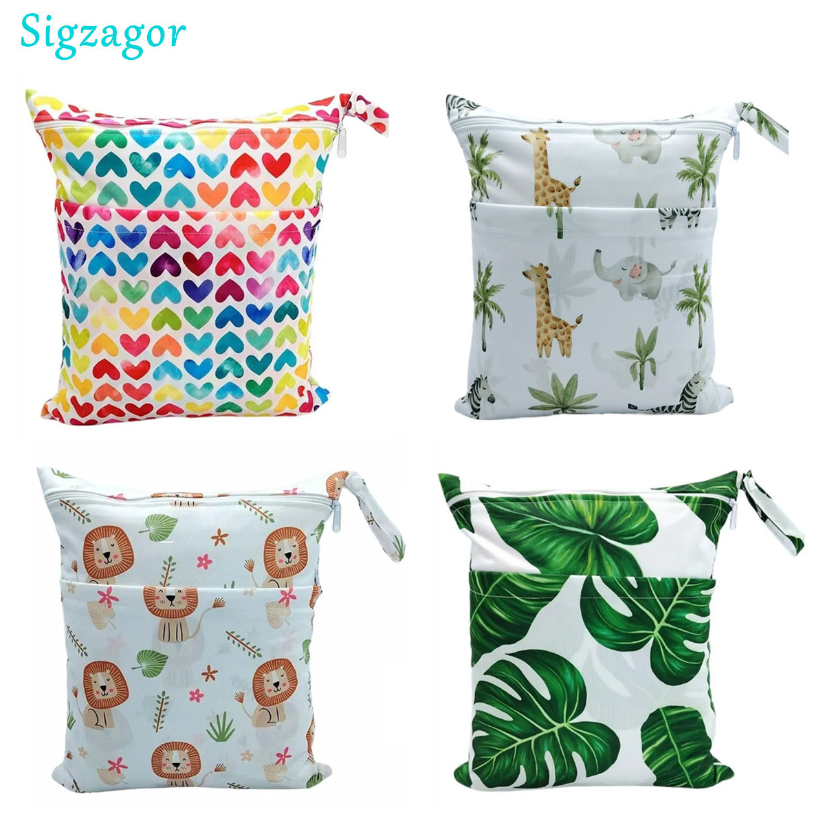 [Sigzagor] 1 Wet Dry Bag With  - Dry Bag Roll Top のレビューと価格
