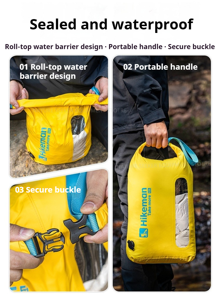 HIKEMAN Vacuum Compression Bag - Dry Bag Roll Top のレビューと価格