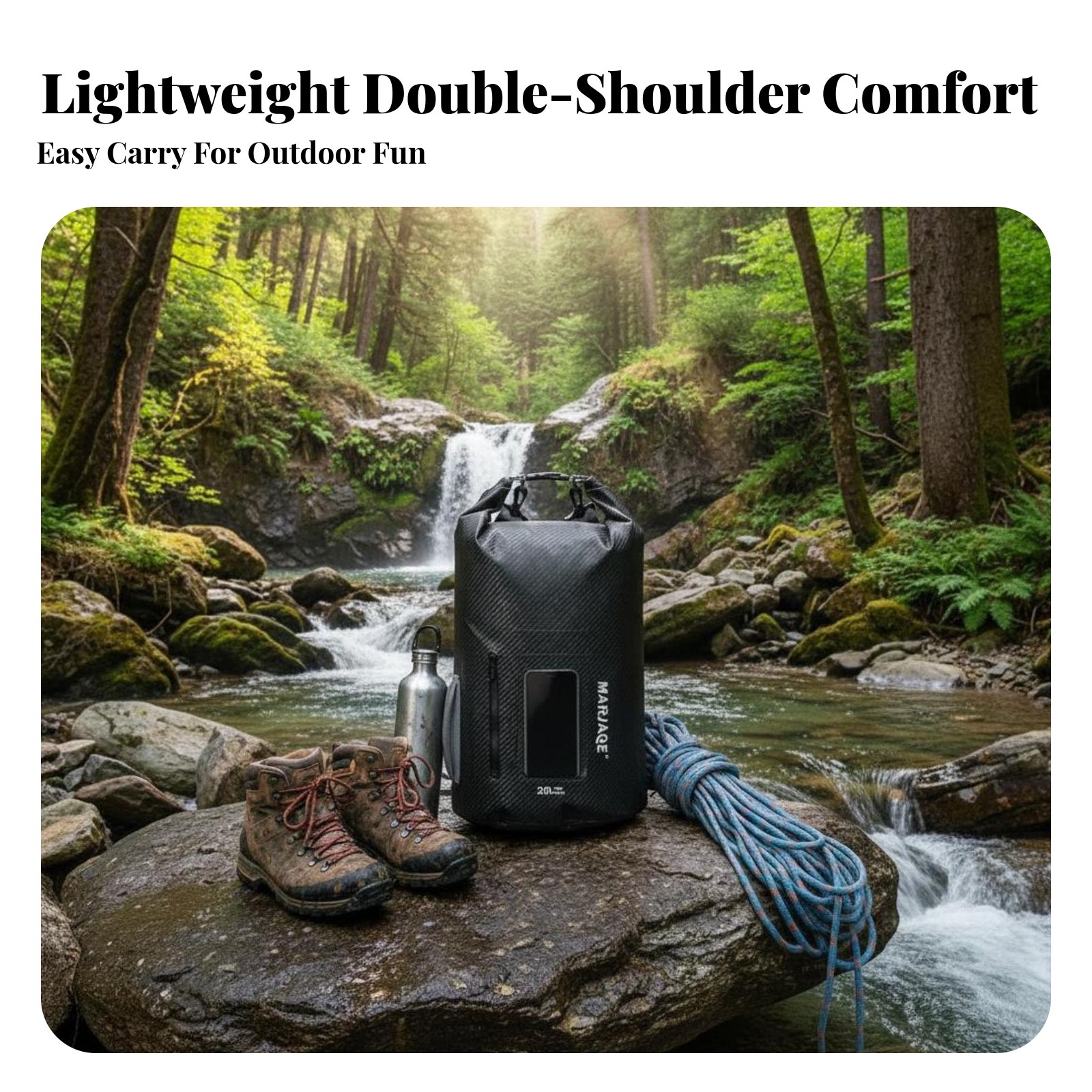 Wet Dry Separation Backpack St - Dry Bag Roll Top のレビューと価格