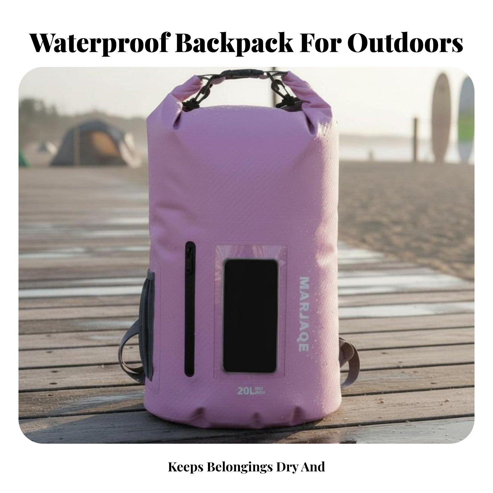 Wet Dry Separation Backpack St - Dry Bag Roll Top のレビューと価格